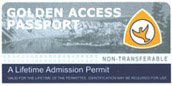 Picture of the old golden access pass